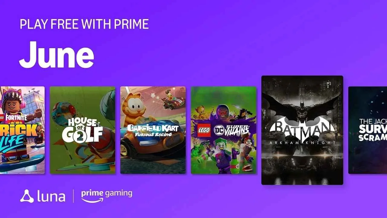 Prime Gaming Haziran’da sekiz oyunu kullanıcıya açtı