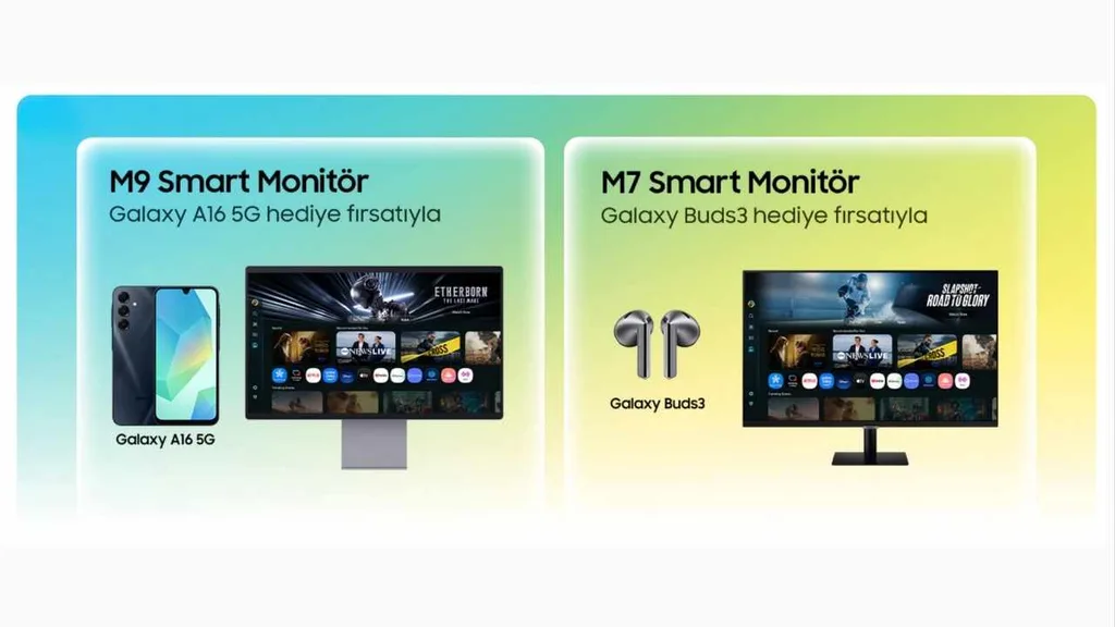 Samsung Türkiye, Smart Monitor M9 ve M7 modellerini ön siparişe sundu