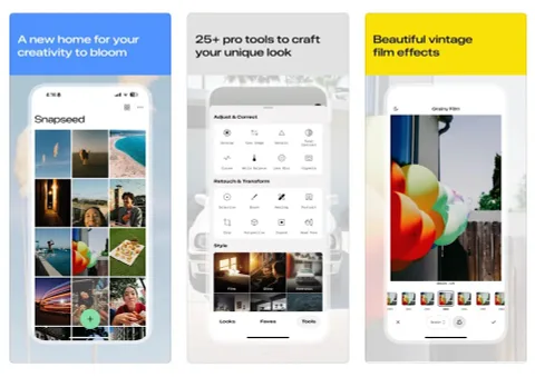 Google Snapseed iOS uygulamasını baştan aşağı yeniledi