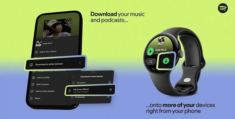 Spotify, çalma listelerinin farklı cihazlara uzaktan indirilmesini mümkün kılıyor