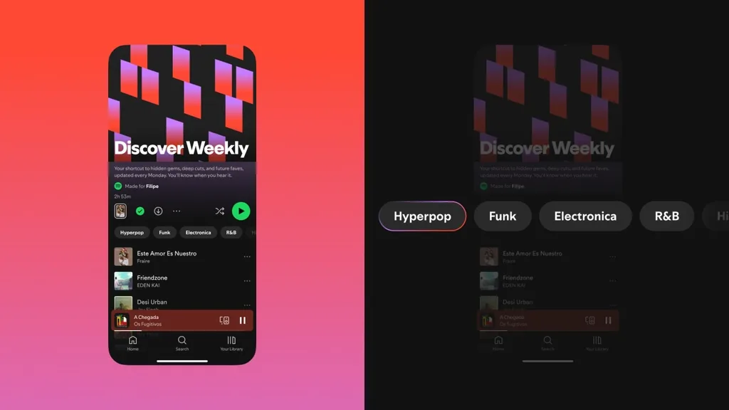 Spotify, Haftalık Keşif listesini tür filtreleriyle güncelledi