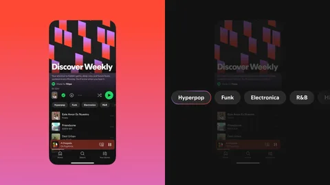 Spotify, Haftalık Keşif listesini tür filtreleriyle güncelledi