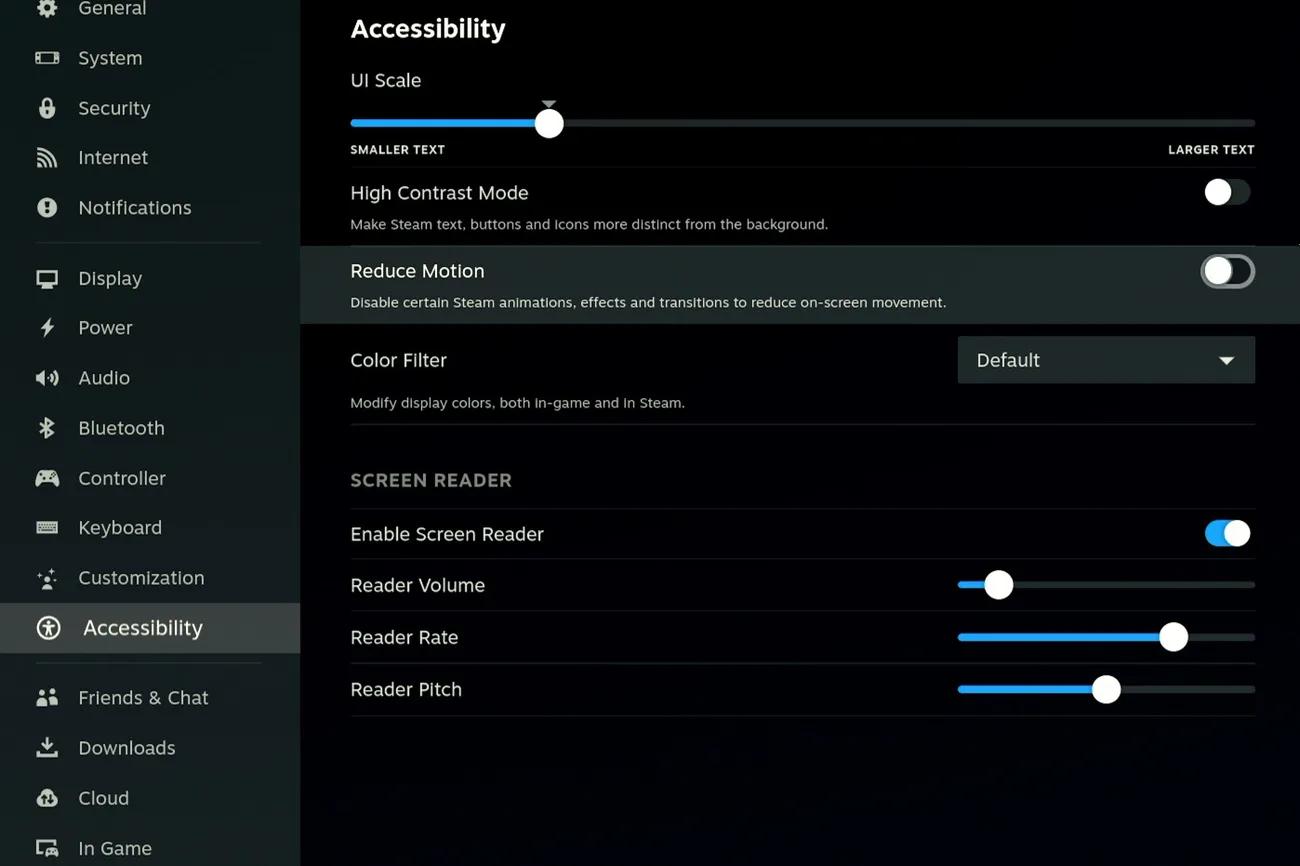 Steam, erişilebilirlik konusunda somut adımlar atıyor