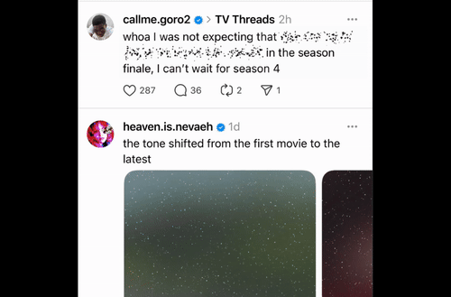 Threads, sürpriz bozan içerikleri gizleyebilen yeni bir özellik test ediyor