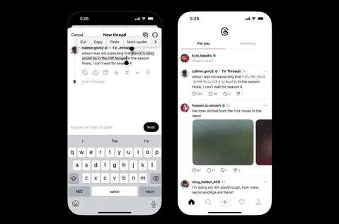 Threads, sürpriz bozan içerikleri gizleyebilen yeni bir özellik test ediyor