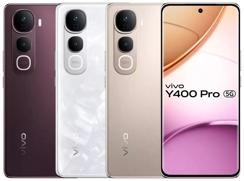 Vivo Y400 Pro, 4K selfie kamerası ve kavisli AMOLED ekranıyla tanıtıldı
