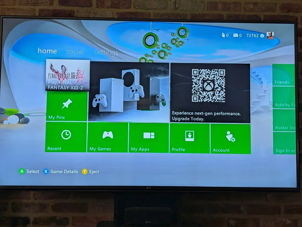 Xbox 360 ana ekranına yıllar sonra gelen güncelleme, yeni nesil konsolları tanıtıyor