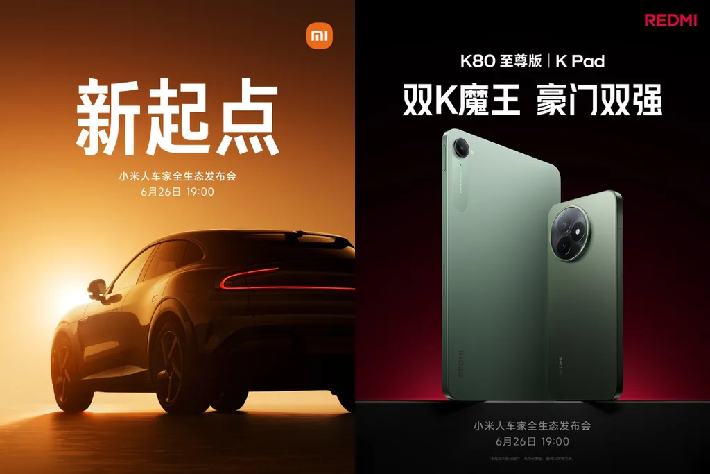 Xiaomi, 26 Haziran’da elektrikli otomobilden katlanabilir telefona onlarca yeni ürünü aynı sahnede tanıtacak