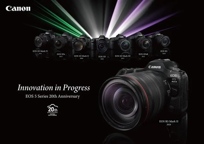 Canon EOS 5 serisi 20. yaşını kutluyor