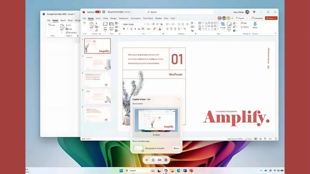Microsoft Copilot Vision masaüstü izleme yeteneği kazandı