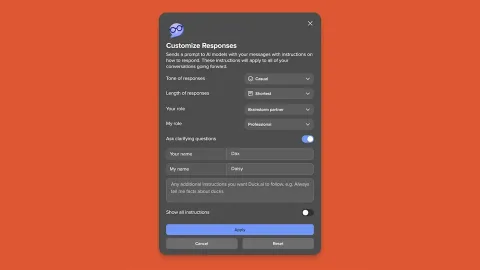 DuckDuckGo, sohbet botlarında özelleştirme dönemini başlattı