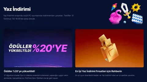 Epic Games Store Yaz İndirimi ile Cyberpunk 2077 ve FC 25 büyük indirim aldı