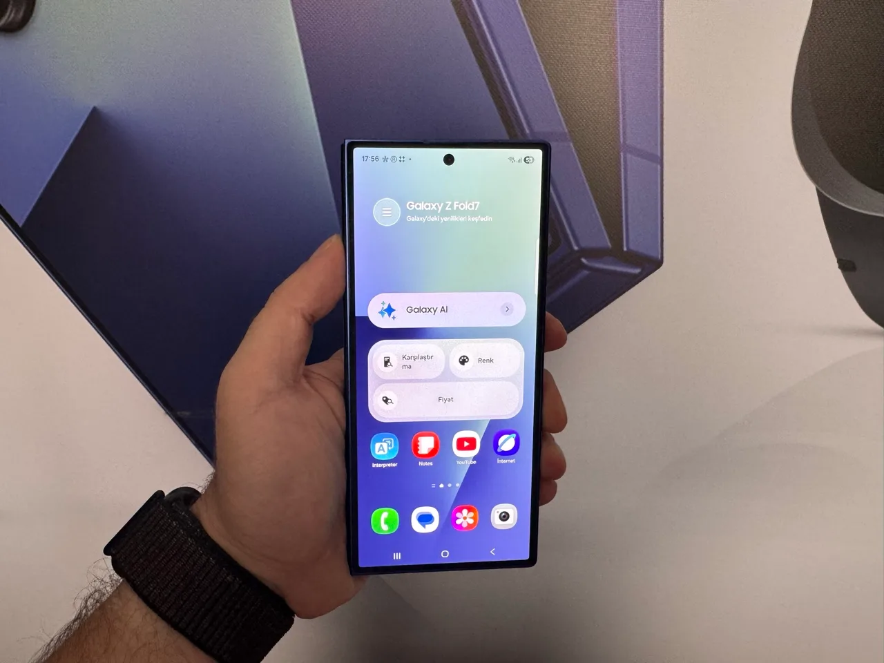 Samsung’un şu anda One UI 8 güncellemesini test ettiği modeller