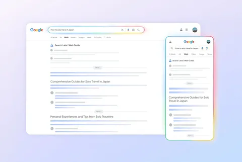 Google, Gemini teknolojisini kullanarak Web Guide ile arama sonuçlarını kategorize eden yapay zekâ destekli özelliği tanıttı