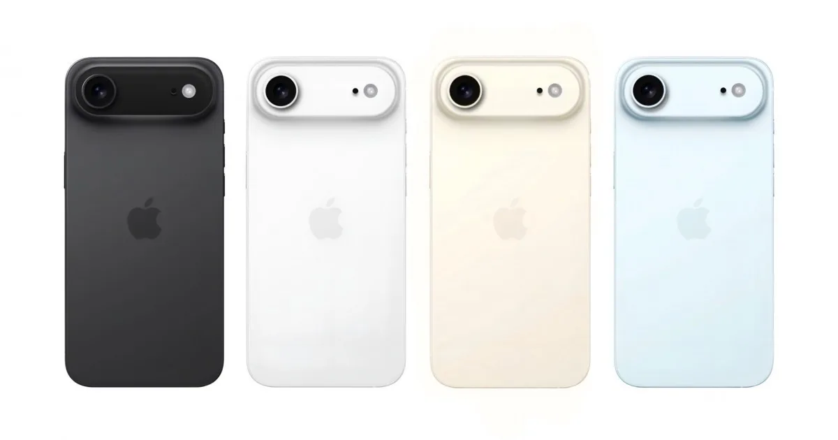 iPhone 17 Air’in renk seçenekleri yeni sızıntıyla ortaya çıktı