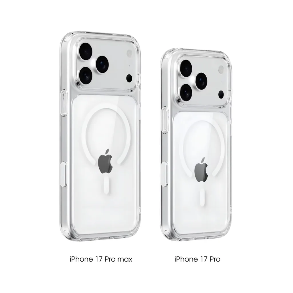 Yeni görsel iPhone 17 Pro’nun alüminyum ve cam tasarımını ve yeni logo yerini gösteriyor