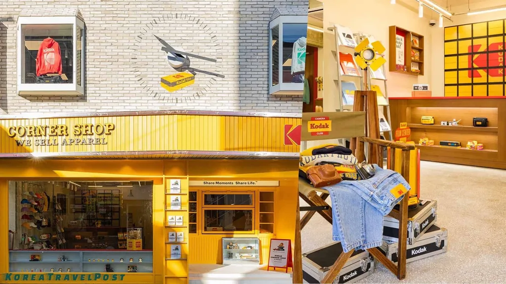 Kodak, Güney Kore’de giyim mağazalarıyla yeniden parlıyor