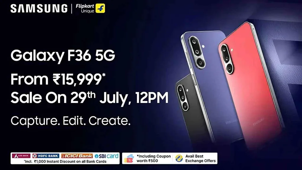 Samsung Galaxy F36 Hindistan’da satışa çıktı