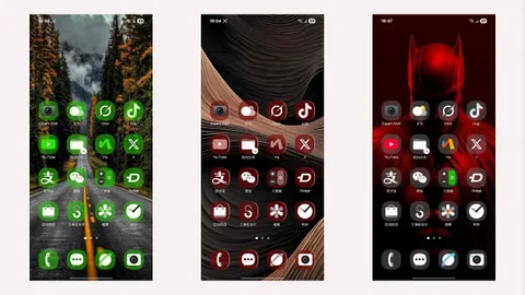 Samsung Galaxy telefonlarda cam ikon dönemi Theme Park ile başlıyor