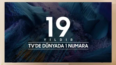 Samsung, OLED TV satışlarında Türkiye’de ilk sırada yer aldı