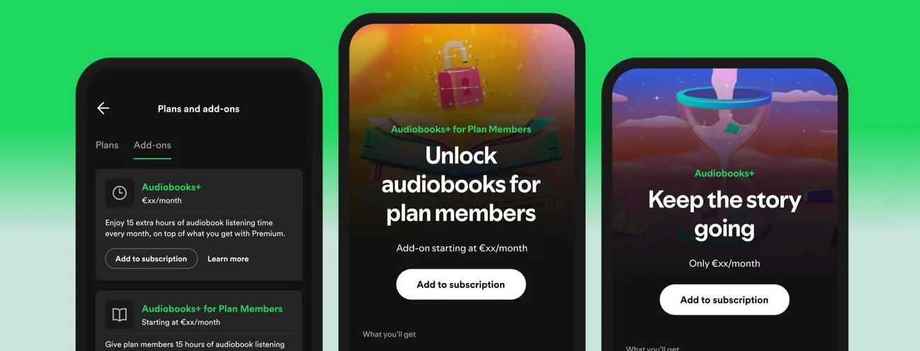 Spotify, sesli kitap süresini iki katına çıkarıyor