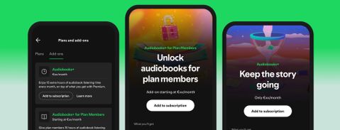 spotify audiobooks+