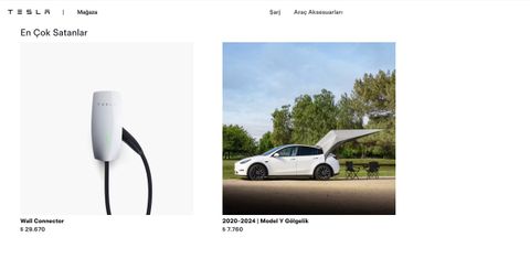 tesla shop türkiye