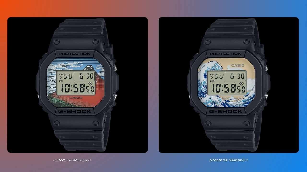 casio g-shock hokusai