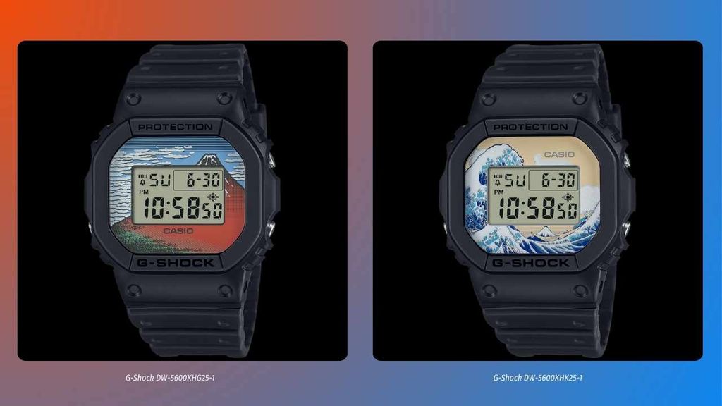 casio g-shock hokusai