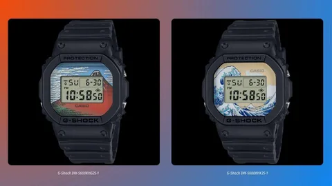 Casio Hokusai, temalı G-Shock modellerini Avrupa’da satışa çıkardı