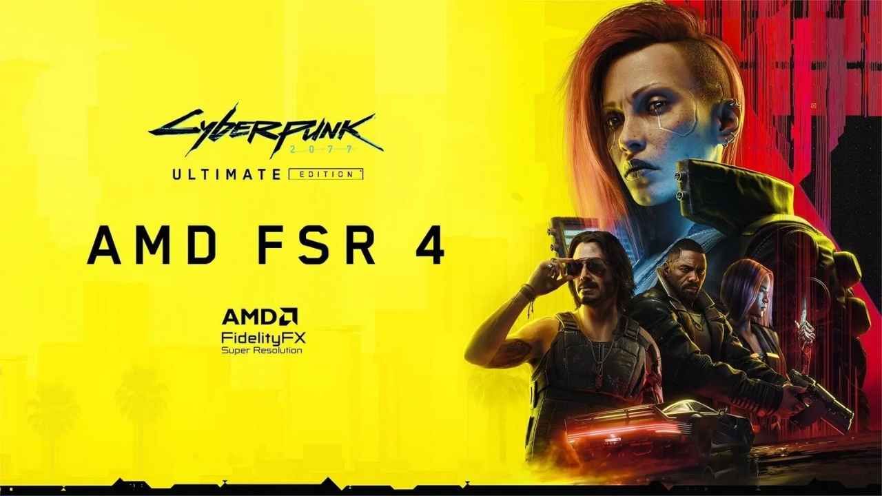cyberpunk 2077 amd fsr 4