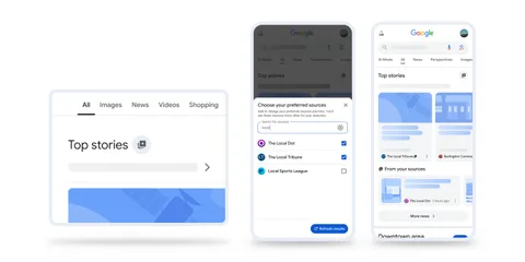 Google, arama sonuçlarında haberleri kişiselleştirme imkânı sunuyor