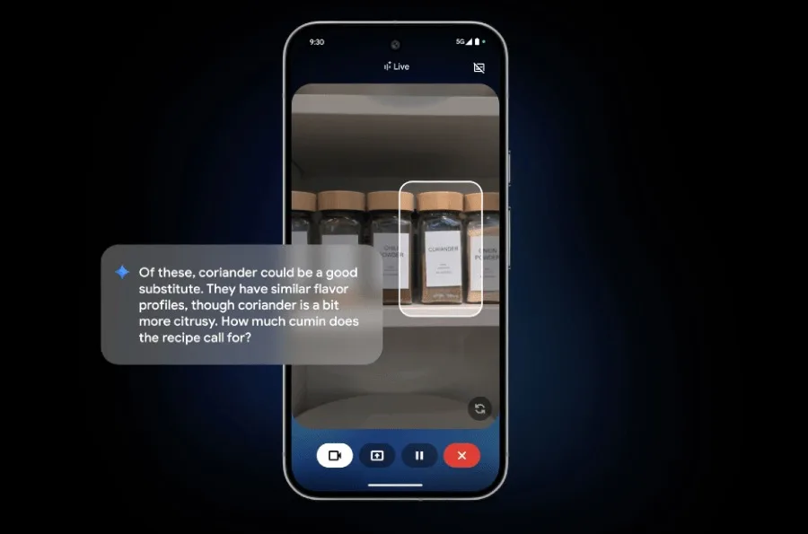 Gemini Live artık ekran üzerinden nesne işaretleyebiliyor