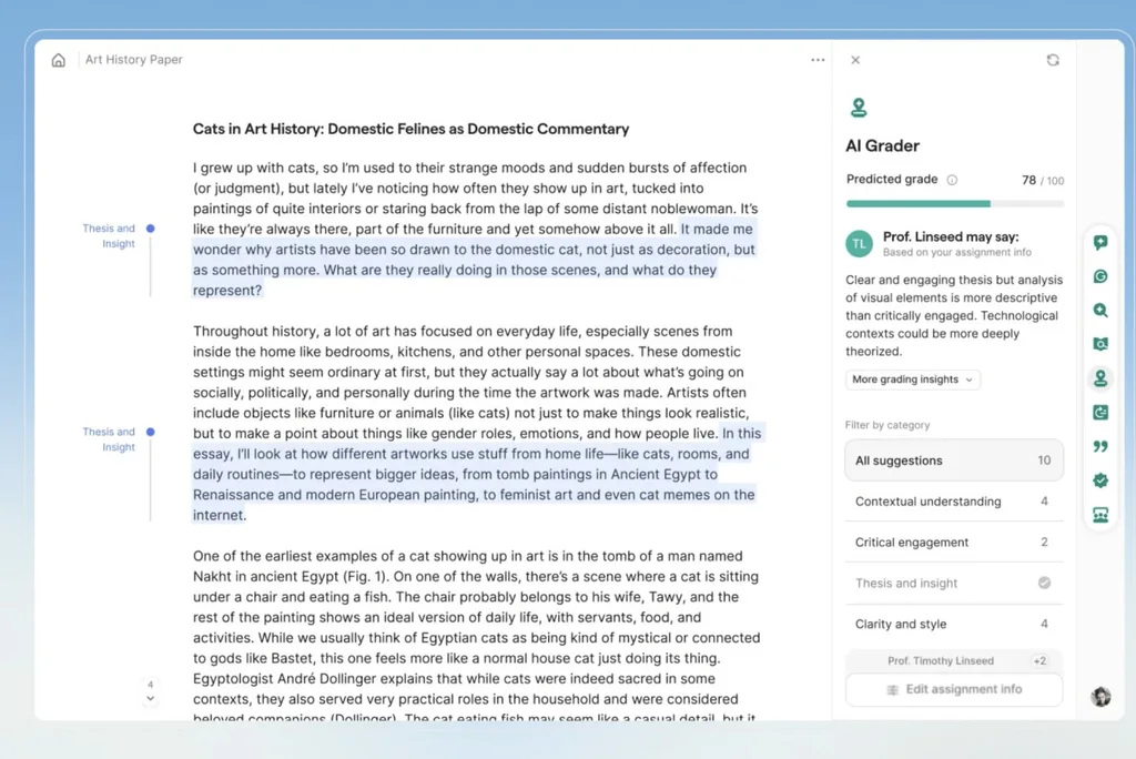 Grammarly öğrenciler ve eğitimciler için yeni yapay zekâ araçlarını tanıttı