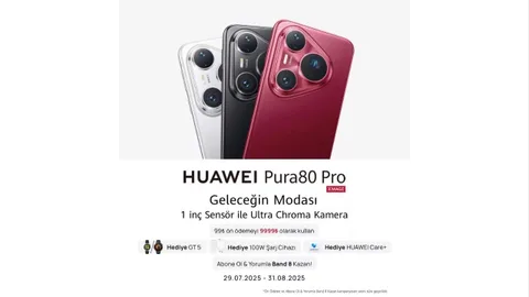 Huawei Pura 80 Pro, Türkiye’de ön satış avantajlarıyla sunuluyor