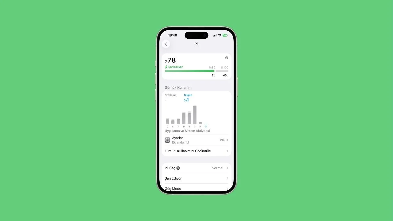iOS 26 ile iPhone’unuzun tam şarj olma süresini dakikası dakikasına öğrenin