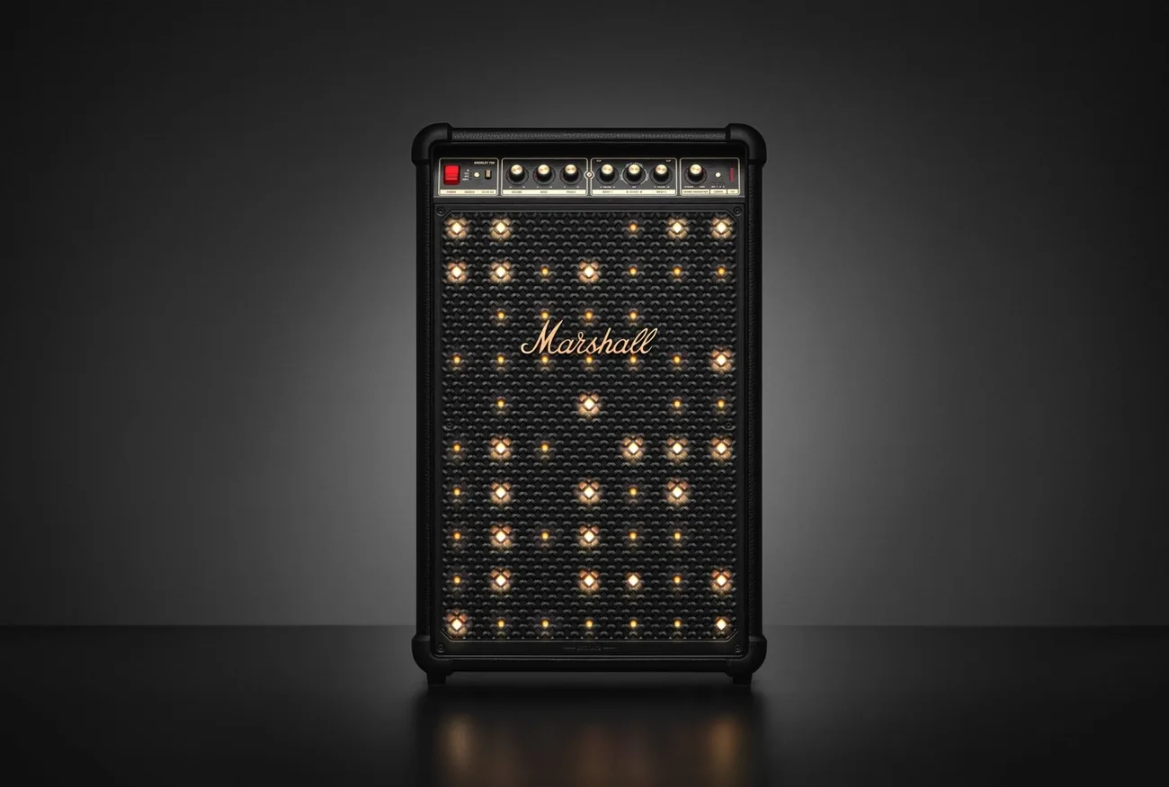 Marshall, LED ışık şovu yapabilen ilk parti hoparlörünü tanıttı