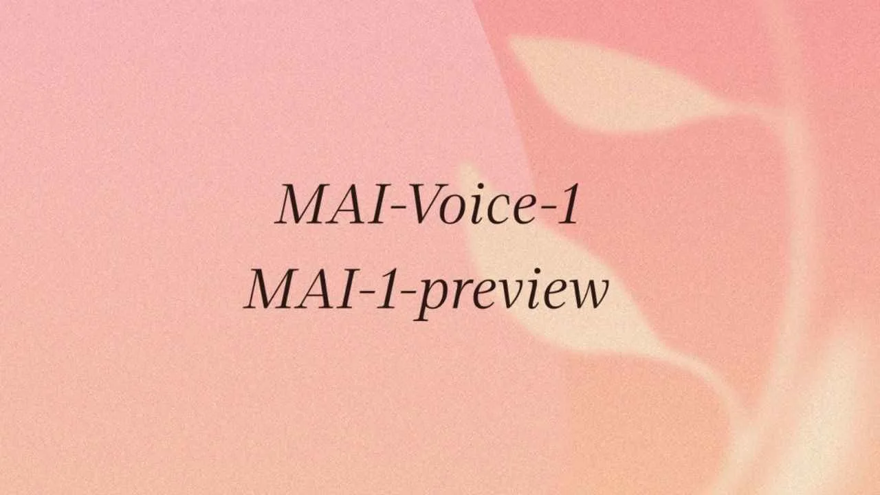 Microsoft, Copilot için MAI-Voice-1 ve MAI-1-preview modellerini tanıttı