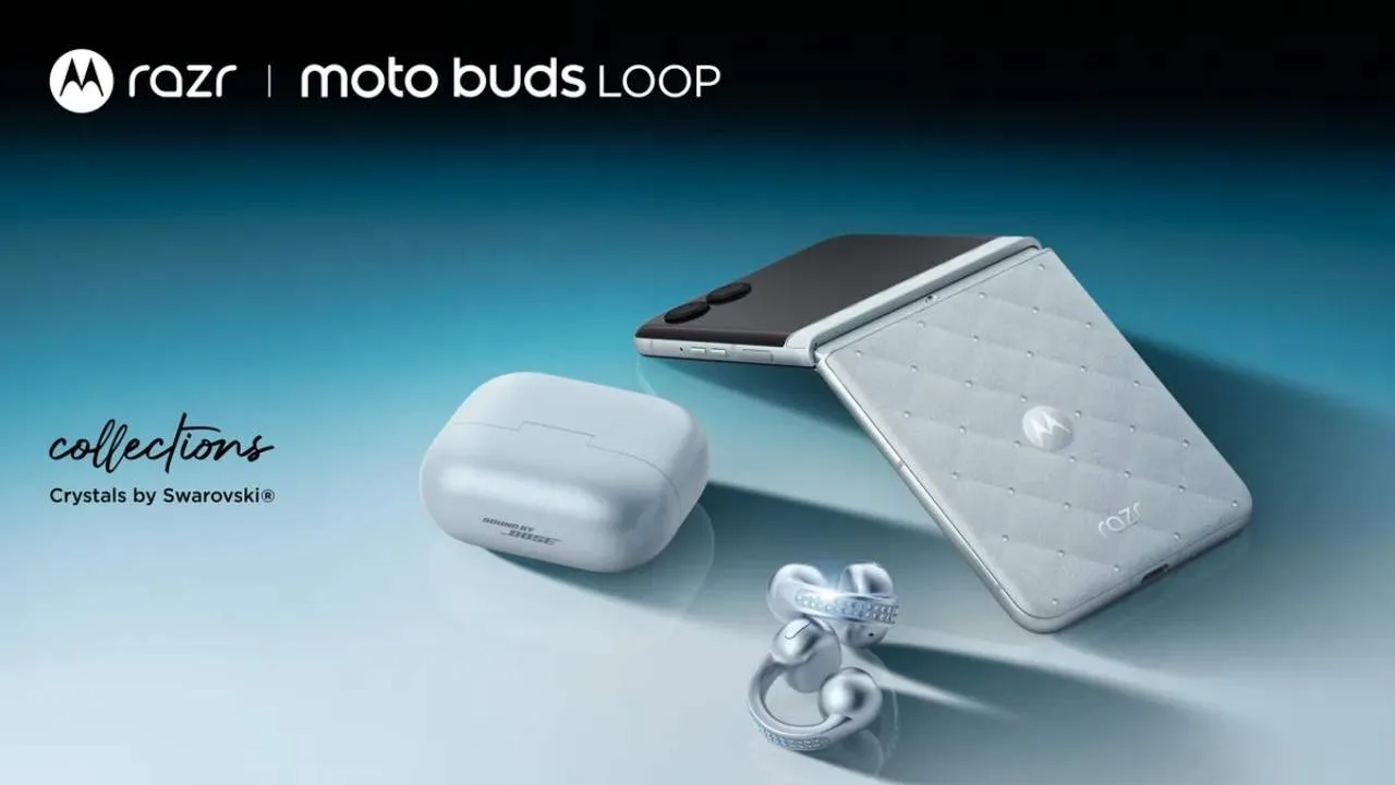 Motorola Razr 2025 ve Buds Loop, Swarovski tasarımıyla geliyor