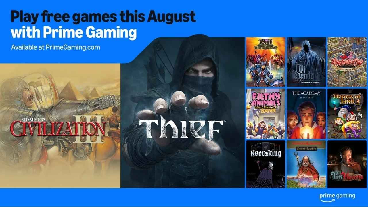 prime gaming ağustos 2025
