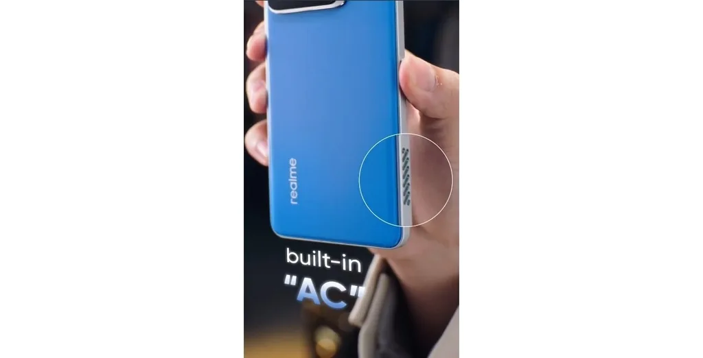 Realme’nin devasa pilli telefonu dahili fan ile gelecek