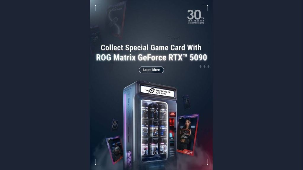 rog matrix geforce rtx 5090