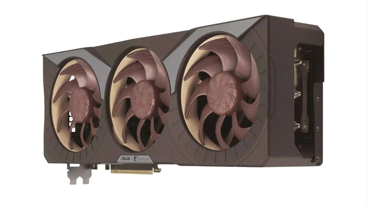 Asus ve Noctua RTX 5080 Noctua OC Edition modelinin tüm teknik detaylarını duyurdu