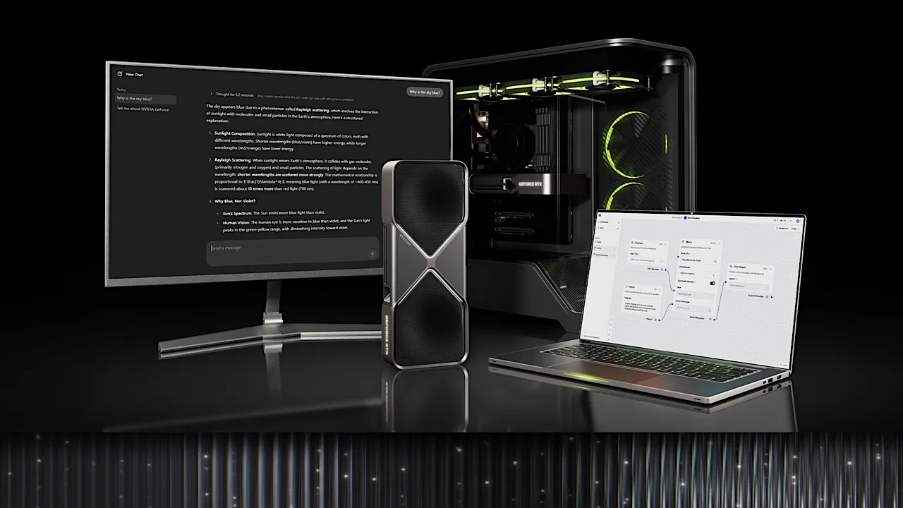 OpenAI’ın gpt-oss modelleri RTX bilgisayarlarda çalıştırılabiliyor