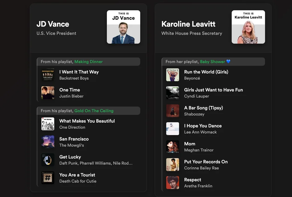 Spotify’daki gizlilik açığı, ünlü isimlerin çalma listelerini ifşa etti