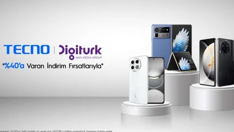 TECNO ve Digiturk iş birliğiyle akıllı telefonlarda %40 indirim başladı