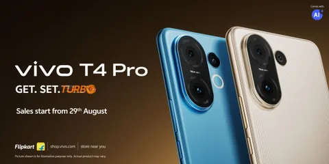 Vivo T4 Pro Snapdragon 7 Gen 4 ve 50 MP periskop kamera ile tanıtıldı