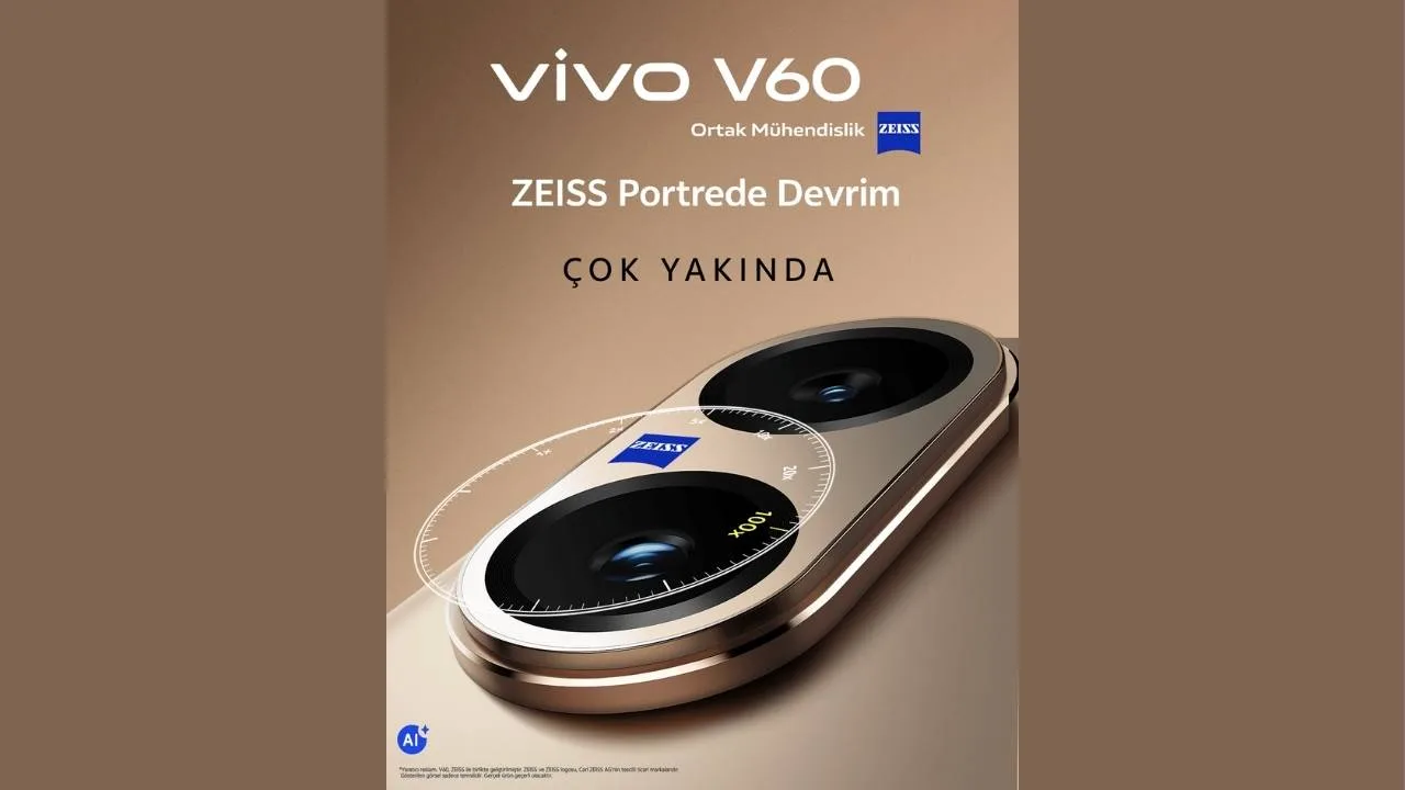 vivo V60 gelişmiş kamerası ve güçlü donanımıyla Türkiye yolunda