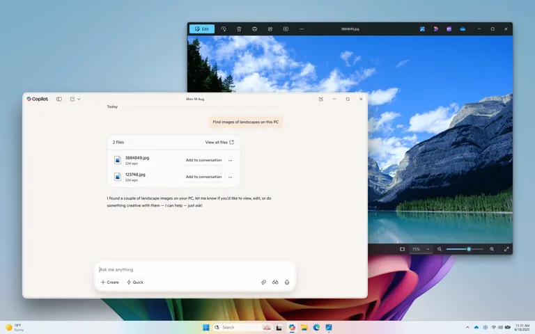 Microsoft, Copilot’u Windows 11’e farklı yoldan taşıyor