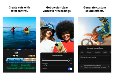 Adobe Premiere ücretsiz olarak iPhone’a geliyor